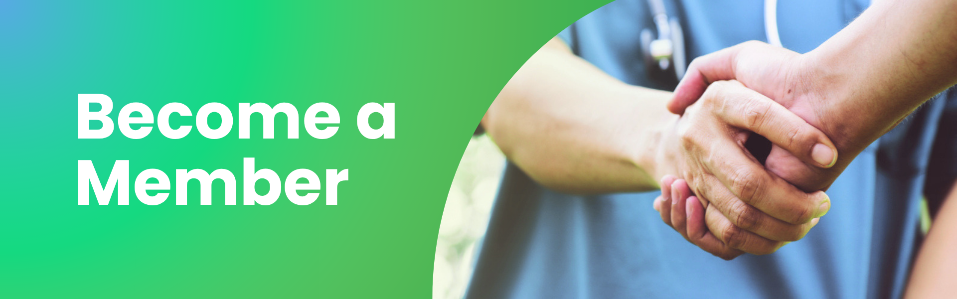 nurses shaking hands